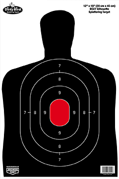 Birchwood Casey Dirty Bird Target BC-27 Silhouette 12×18 in. 8 pk