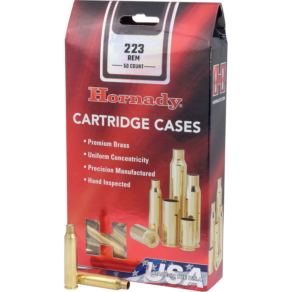 Hornady Unprimed Brass 223 Rem. 50 pk.