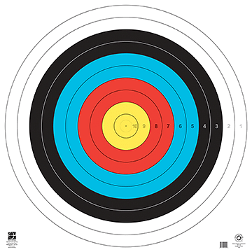 Maple Leaf Target Face Waterproof 122 cm. 15 pk.