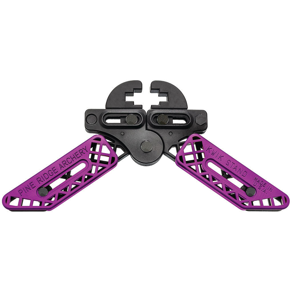 Pine Ridge Kwik Stand Bow Support Purple/Black