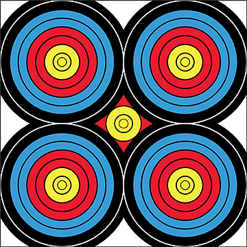 DuraMesh Archery Target Sight In 24 in. x 24 in.