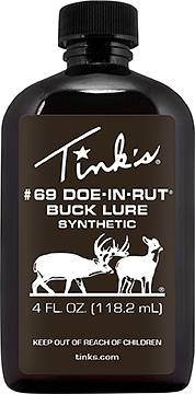 Tinks Doe-In-Rut #69 Buck Lure – Synthetic 4 oz.