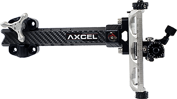 Axcel Achieve XP Compound Sight Silver/ Black 6 in. RH