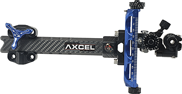 Axcel Achieve XP Compound Sight Blue/ Black 6 in. RH