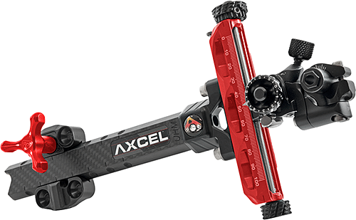 Axcel Achieve XP Compound Sight Red/ Black 9 in. RH