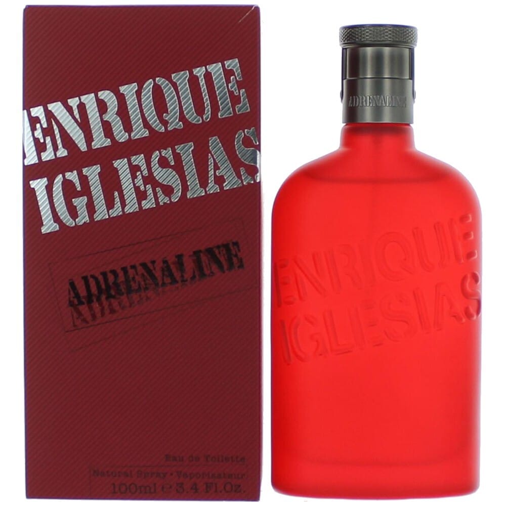 Adrenaline by Enrique Iglesias, 3.4 oz. Eau De Toilette Spray for Men