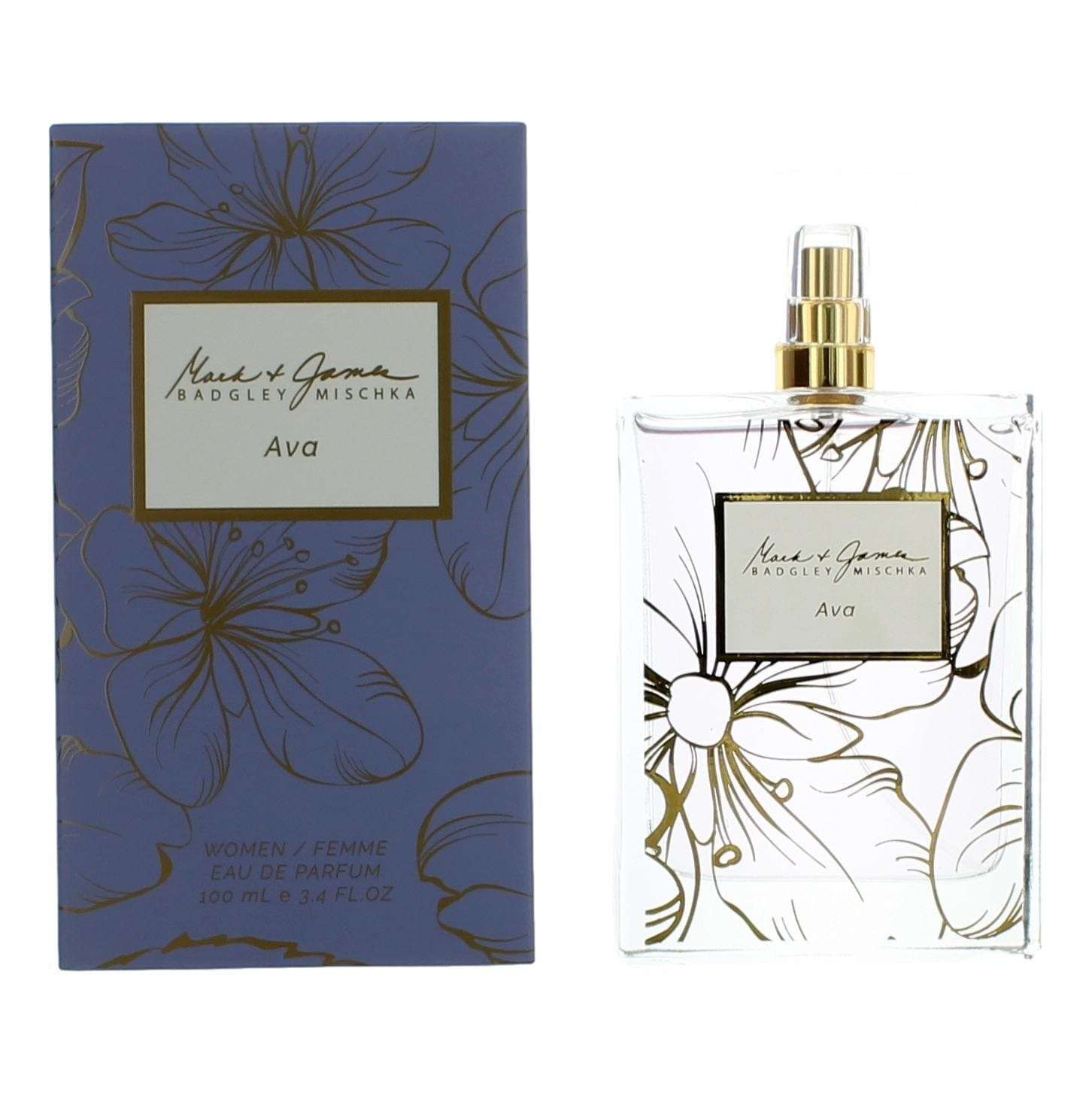 Ava by Badgley Mischka, 3.4 oz Eau De Parfum Spray for Women