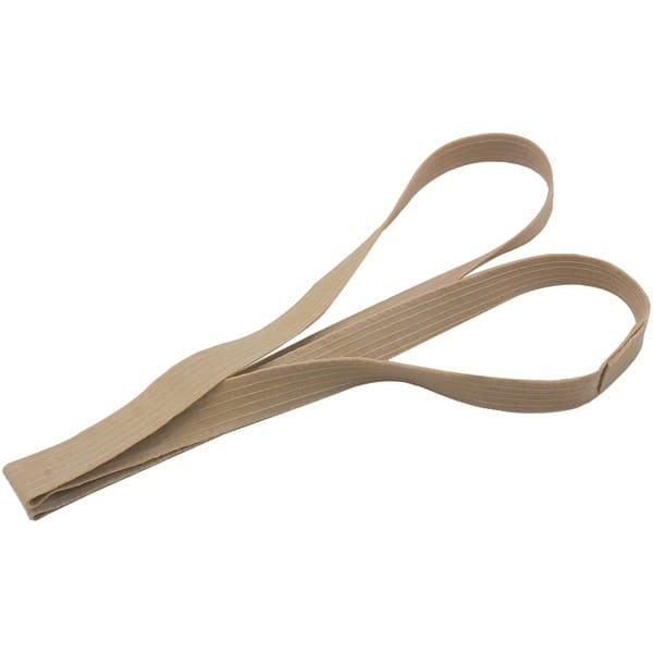 No Logo 79183 Colored Rubber Bands, 12 pk (Small, 25″, Beige)