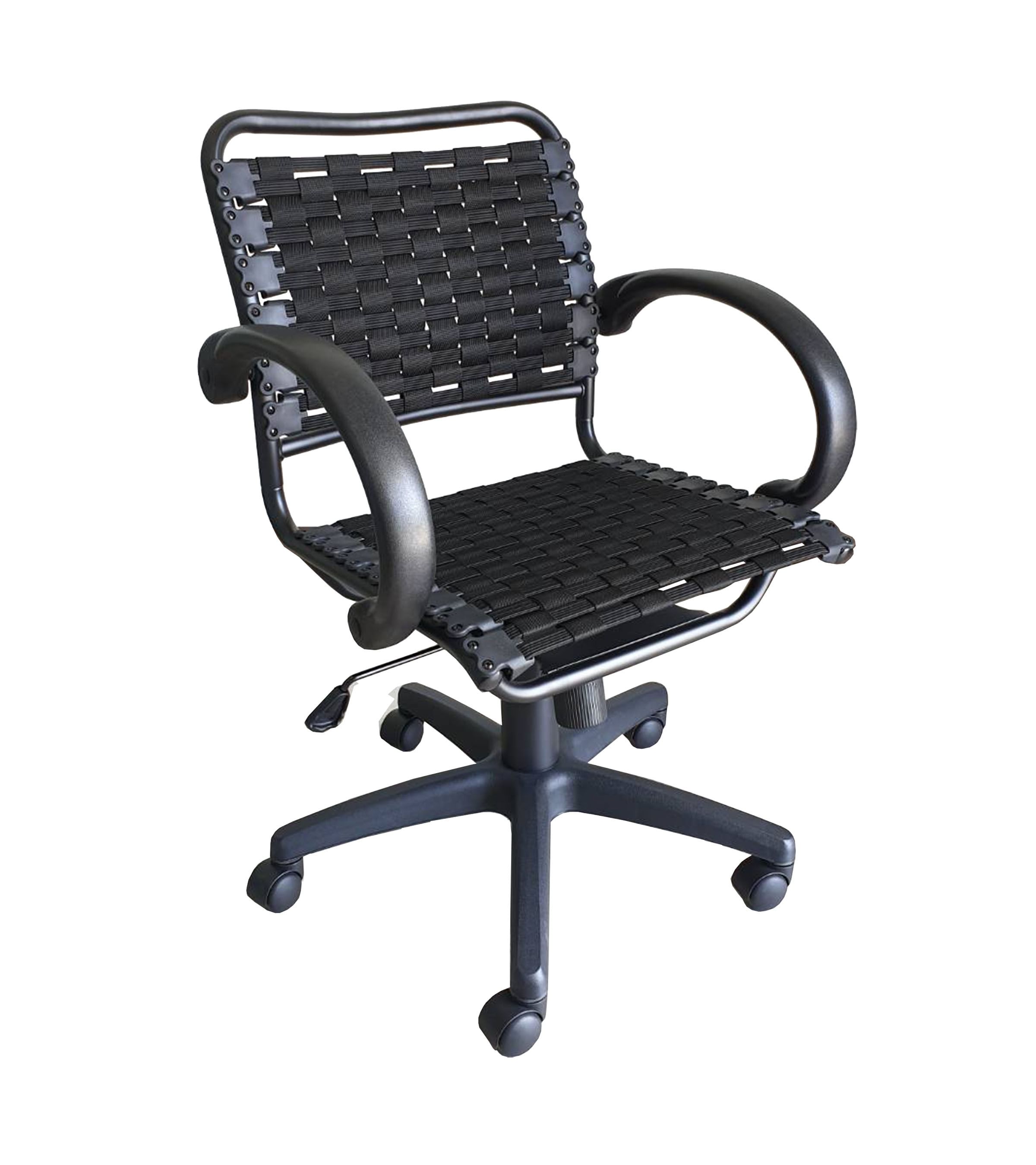 Bungee Arm Office Chair Black Coating