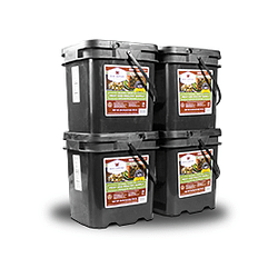 Category: Dropship Outdoors, SKU #D0100HE5BSW, Title: 240 Serving Meat Package Includes: 4 Freeze Dried Meat Buckets