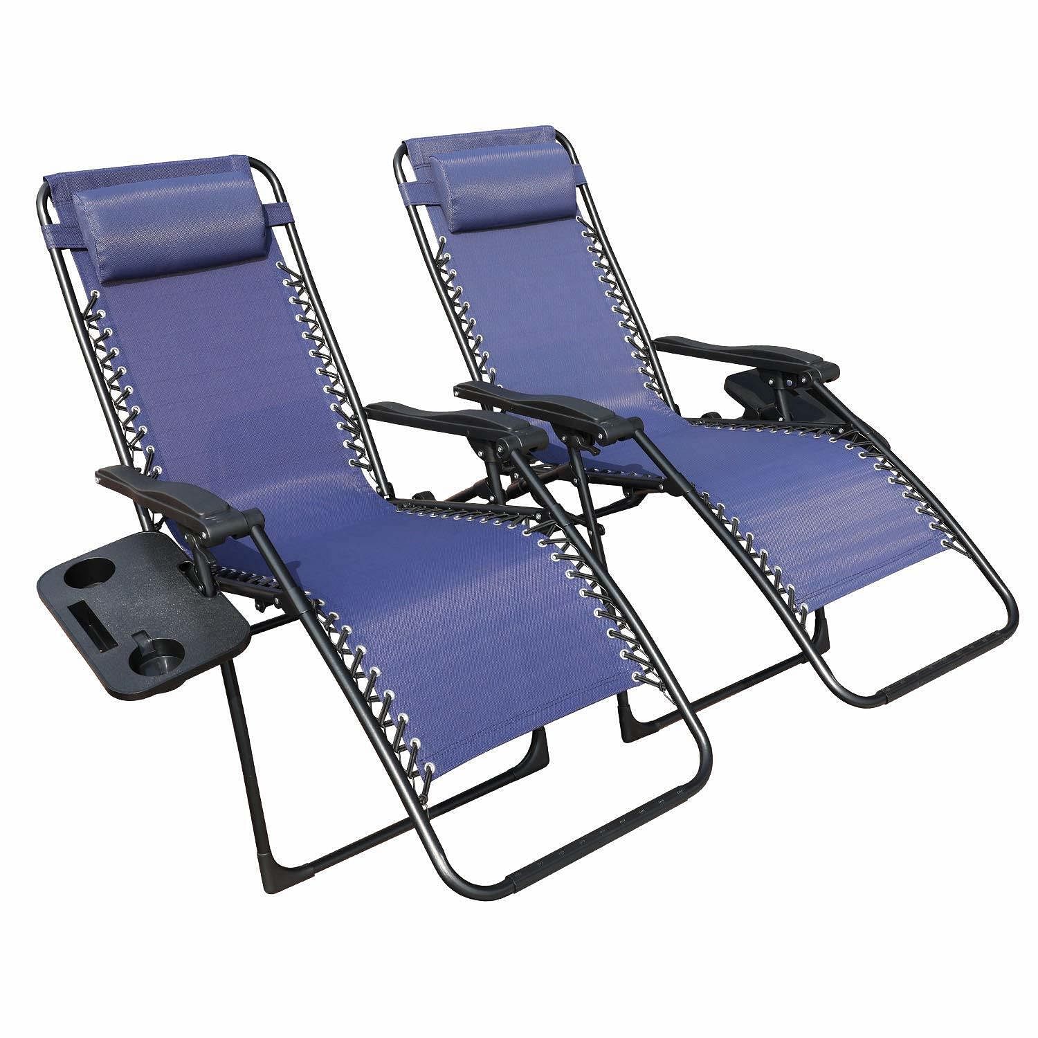 Zero Gravity Chair Patio Folding Lawn Lounge Chairs Outdoor