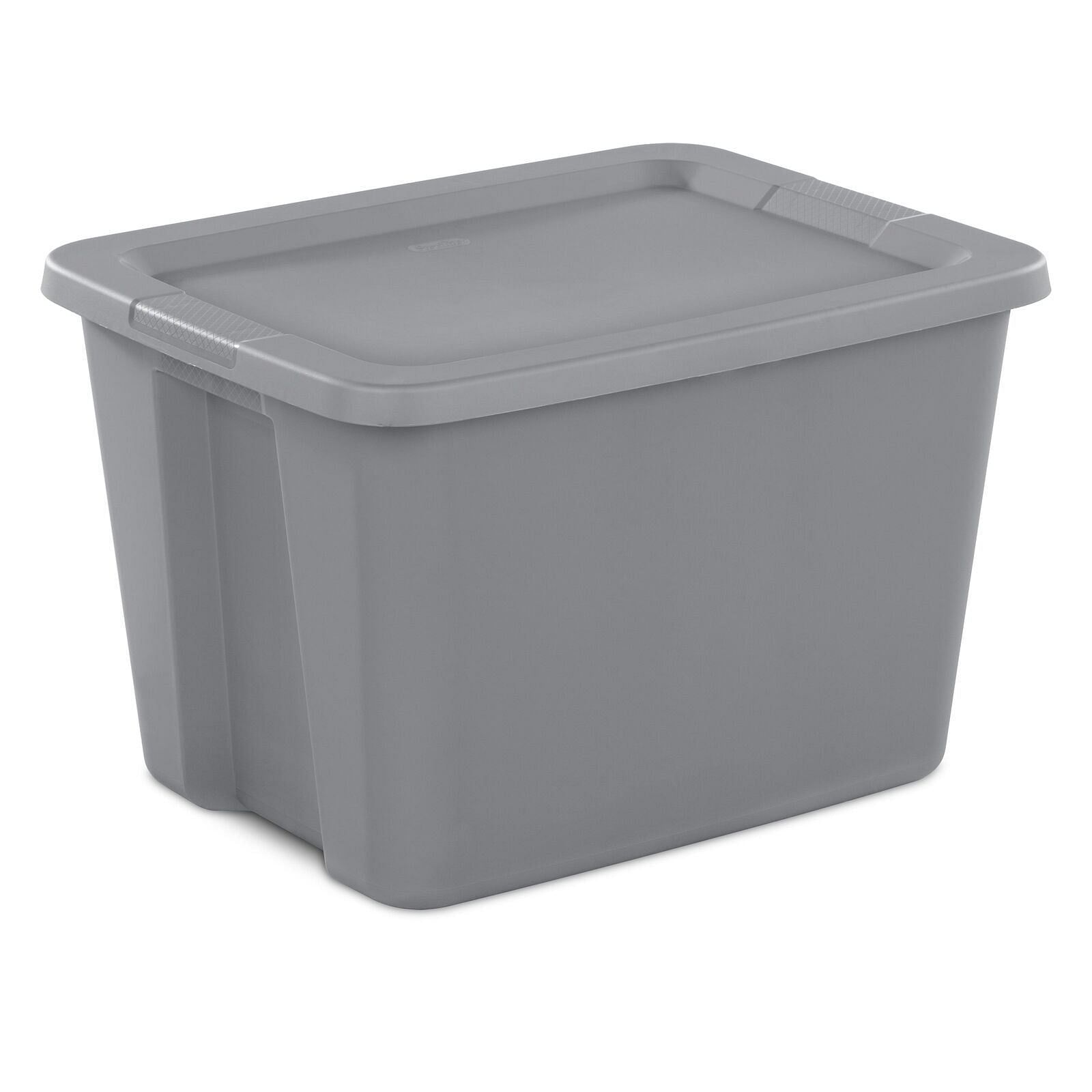 Plastic Storage Container Bins Lids 18 Gallon Tote Box Titan