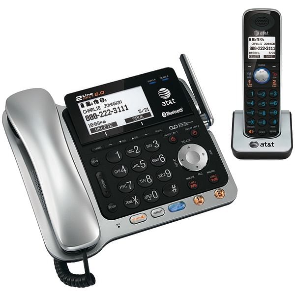 Dect 6.0 dul crd/less phn