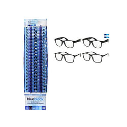 Category: Dropship Eyewear, SKU #GR345, Title: Case of 180 - Blue Light (Non-Reading) Glasses In Display