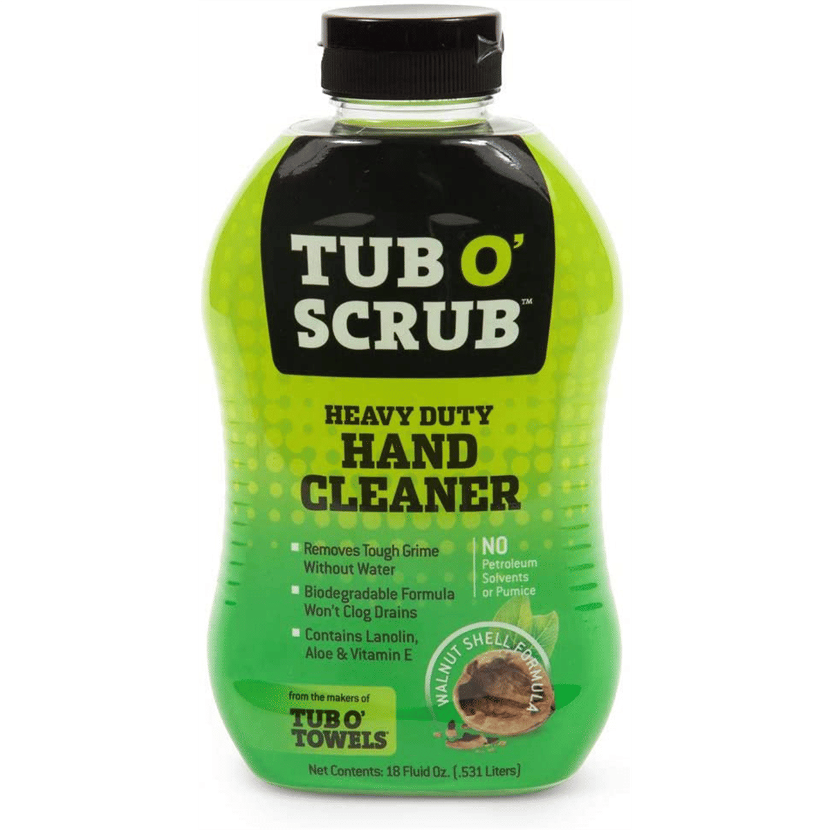 Tub O' Towels Tub O' Scrub Heavy Duty Hand Cleaner, 18 oz.