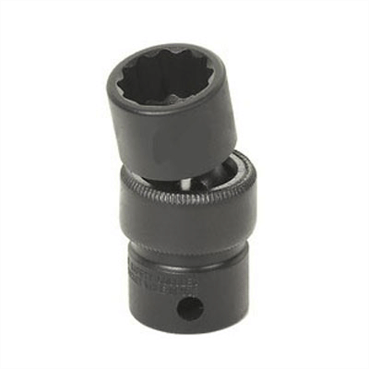Grey Pneumatic 3/8" Drive x 15/16"  Standard Universal- 12 Point Socket - Black