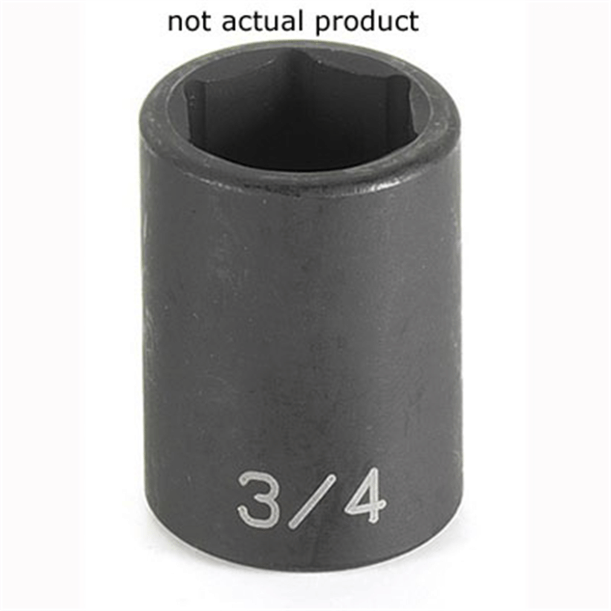 Grey Pneumatic 1/2" Drive x 1-5/8" Standard Socket