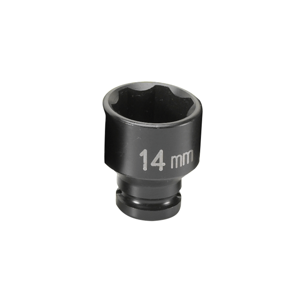 Grey Pneumatic 1/4" Surface Drive x 14mm Standard  Socket