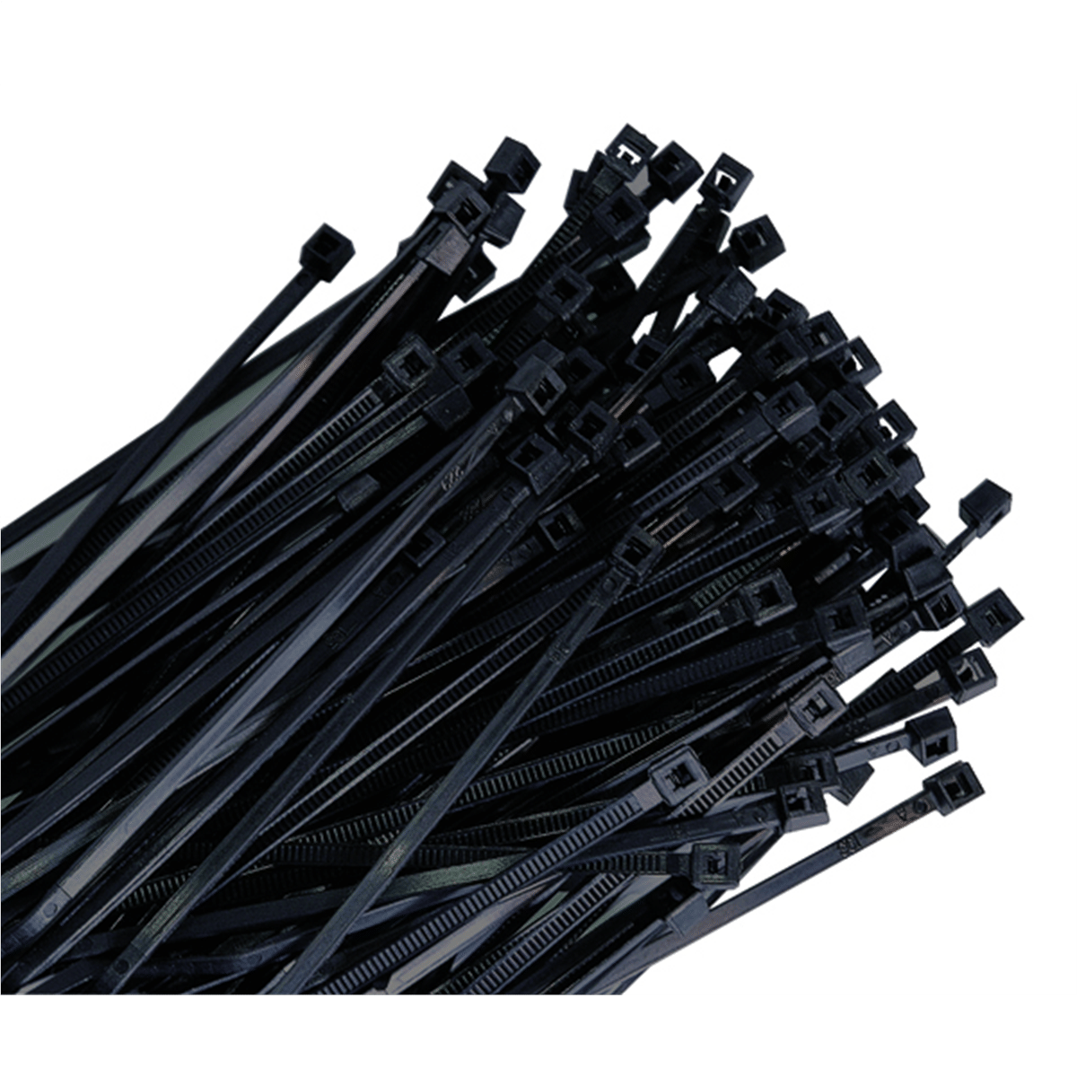 K Tool International 5-PACK Wire Tie 7 in. Black 100/bag 50 lb. Tensile