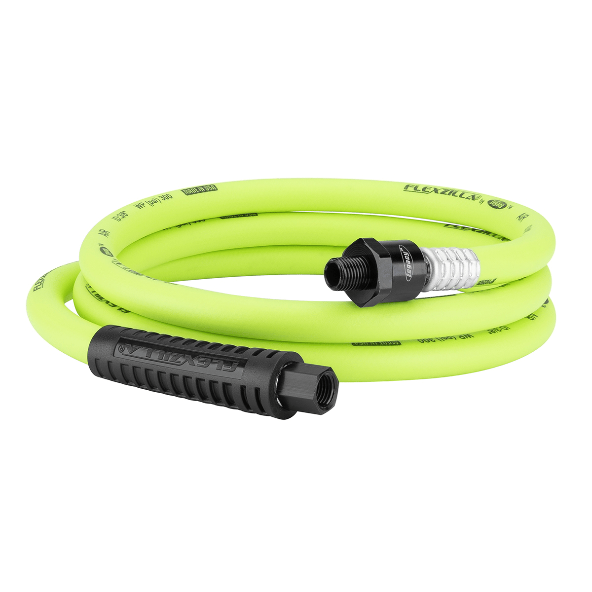 Legacy Manufacturing Flexzilla Whip Hose with Ball Swivel, 3/8" x 6'