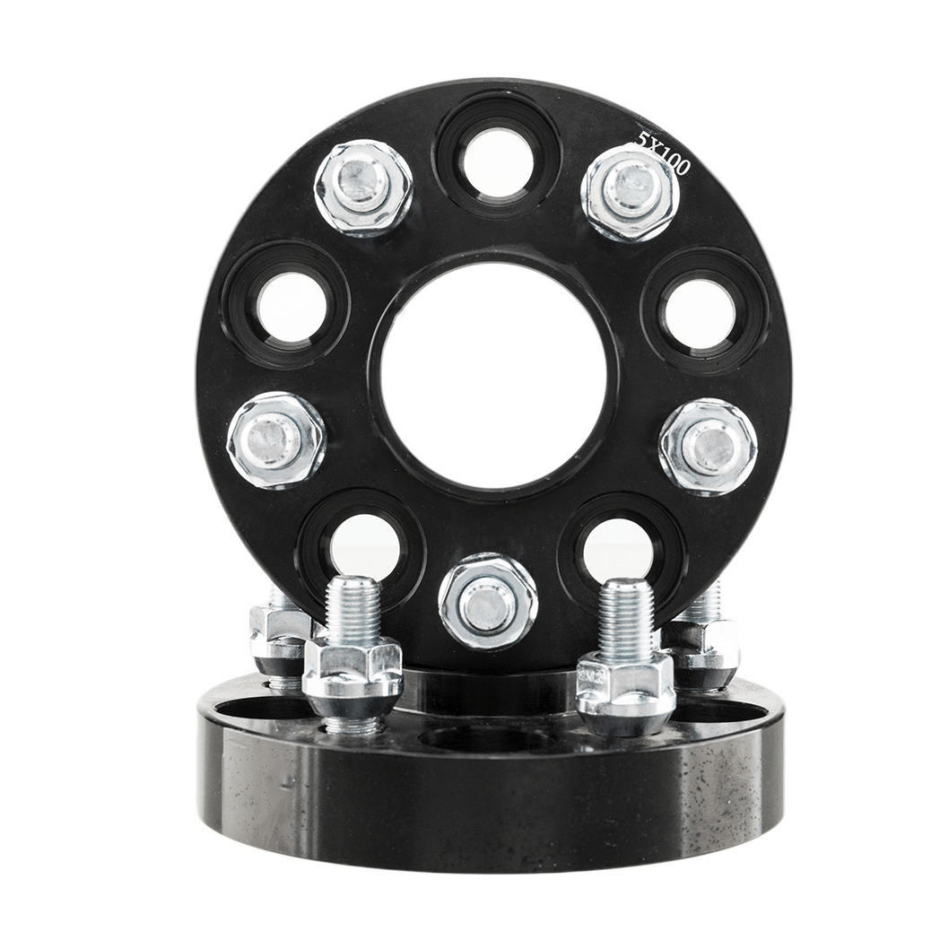 2pcs Professional Hub Centric Wheel Adapters for Subaru FR-S BRZ WRX 1993-2016 Black - Image 2