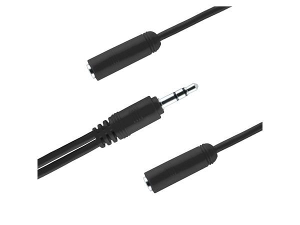 ONN 35mm Headphone Splitter in Assorted Colors ( Case of 72 )