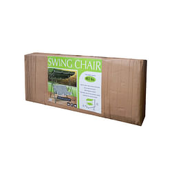 Category: Dropship Patio, Lawn & Garden, SKU #OS233-4, Title: Green Striped Canopy Swing Chair ( Case of 4 )