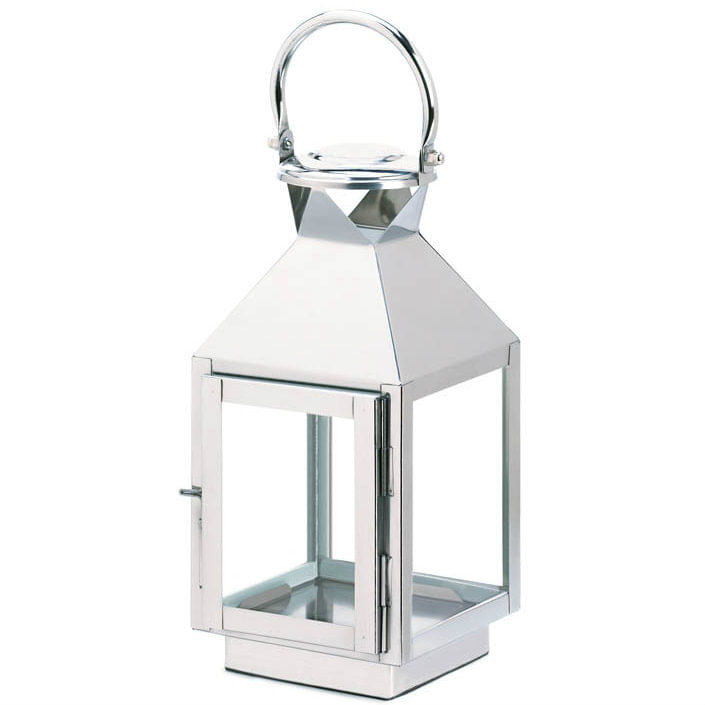 Stainless Steel Classic Candle Lantern 12 inches