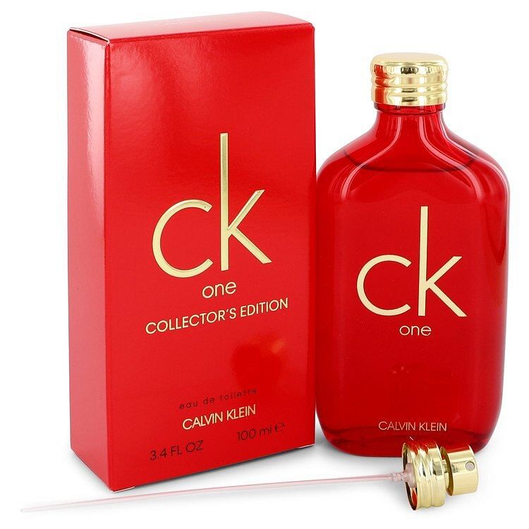 CK ONE by Calvin Klein Eau De Toilette Spray (Unisex Red collector’s Edition) 3.3 oz (Women)