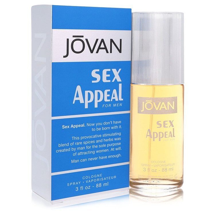 Sex Appeal by Jovan Cologne Spray 3 oz (Men)