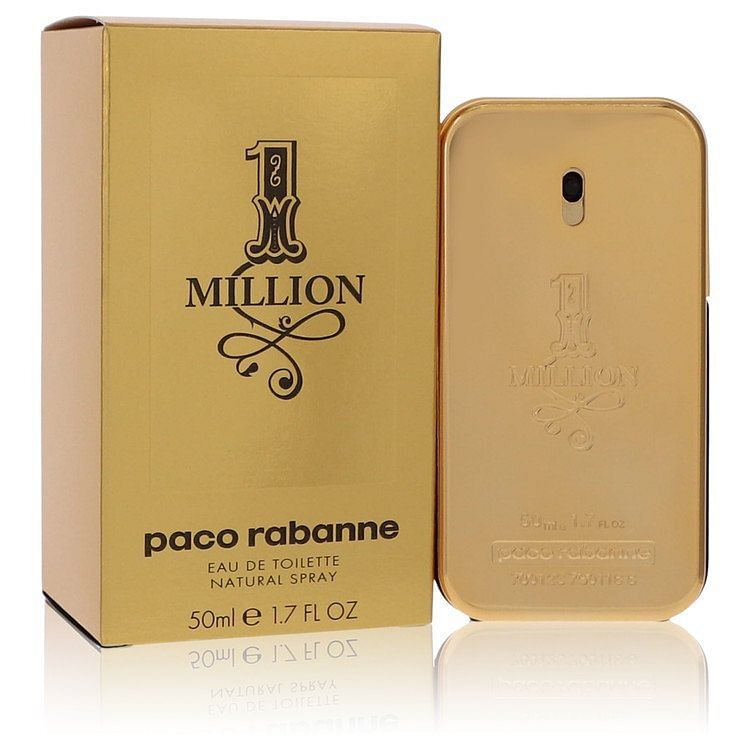 1 Million Paco Rabanne Eau Toilette Spray 1.7 oz Men