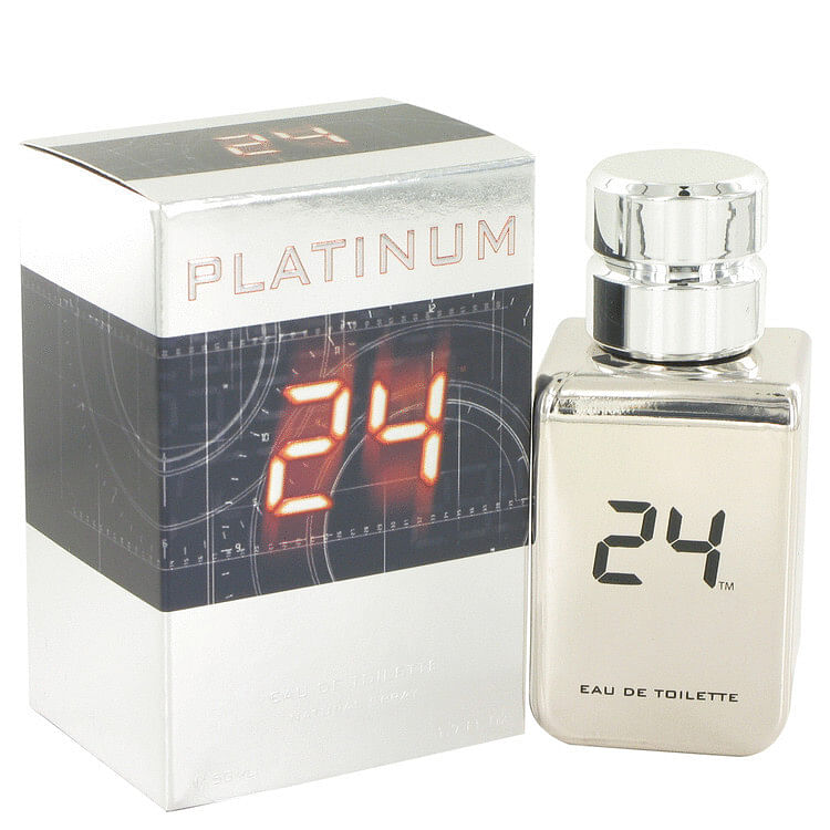 24 Platinum The Fragrance by ScentStory Eau De Toilette Spray 1.7 oz (Men)