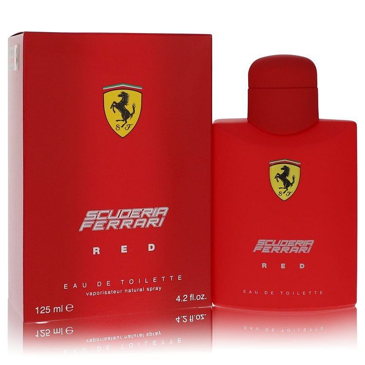 Ferrari Scuderia Red Ferrari Eau Toilette Spray 4.2 oz Men