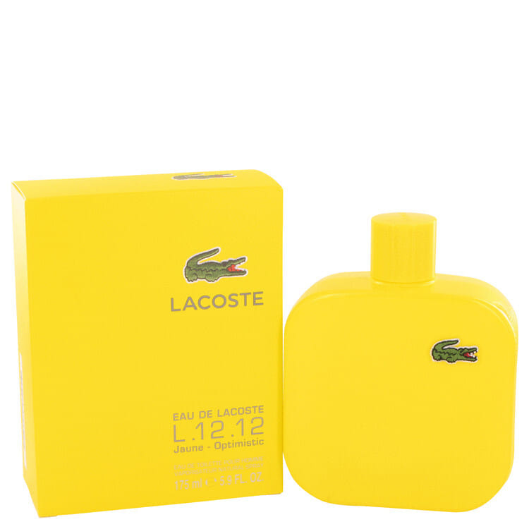 Lacoste Eau De Lacoste L.12.12 Jaune by Lacoste Eau De Toilette Spray 5.9 oz (Men)