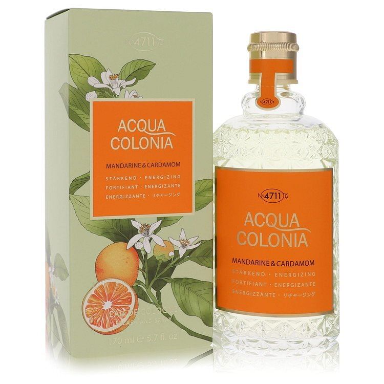 4711 Acqua Colonia Mandarine & Cardamom by 4711 Eau De Cologne Spray (Unisex) 5.7 oz (Women)