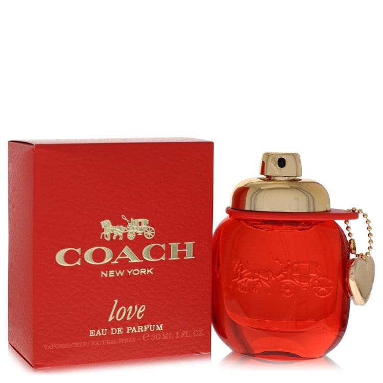 Coach Love by Coach Eau De Parfum Spray (red packaging) 1 oz (Women) Coach Love by Coach Eau De Parfum Spray (red packaging) 1 oz (Women)