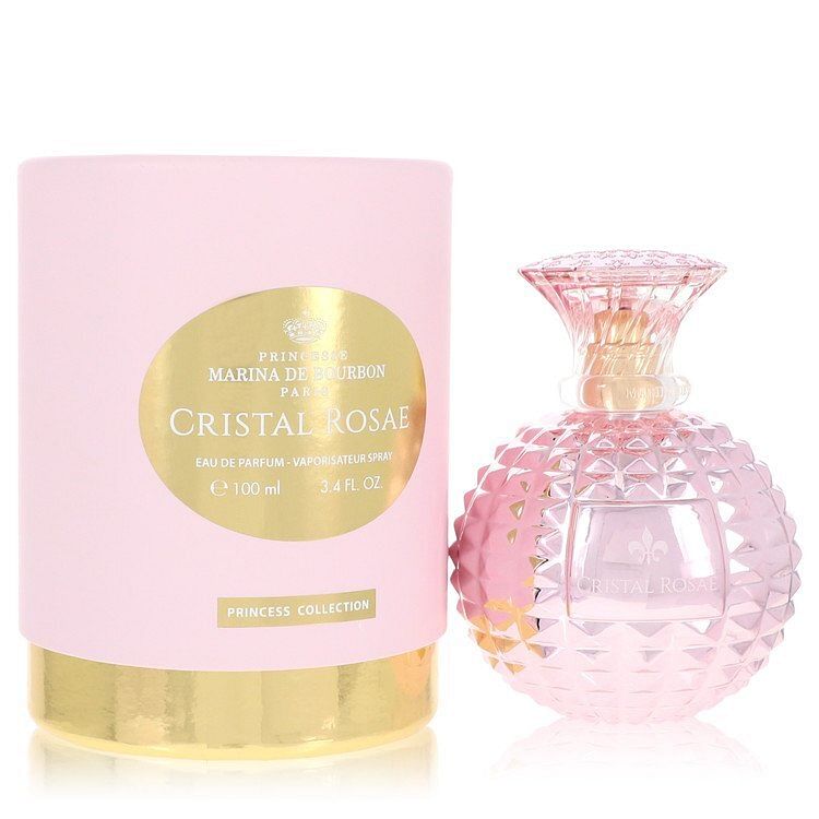 Marina De Bourbon Cristal Rosae by Marina De Bourbon Eau De Parfum Spray 3.4 oz (Women)
