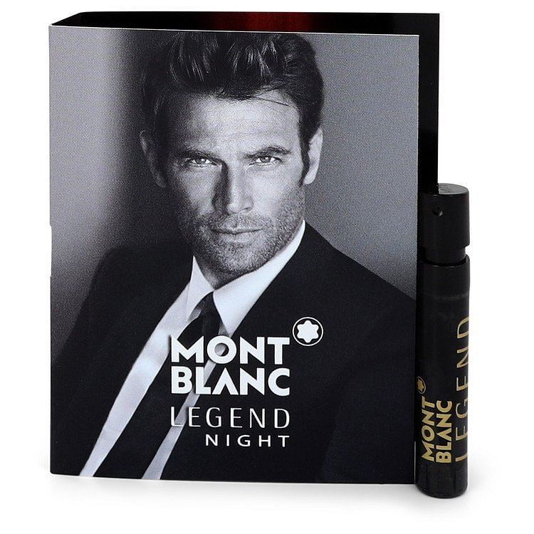 mont blanc legend night sample