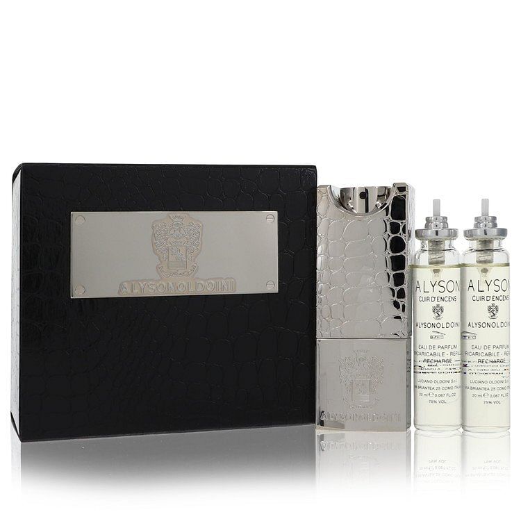 Cuir D’encens by Alyson Oldoini Gift Set — 3 x 2.0 oz Esprit de Parfum Sprays (Men)