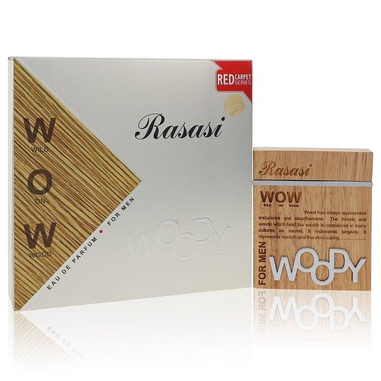 Rasasi Woody by Rasasi Eau De Parfum Spray 2 oz (Men)