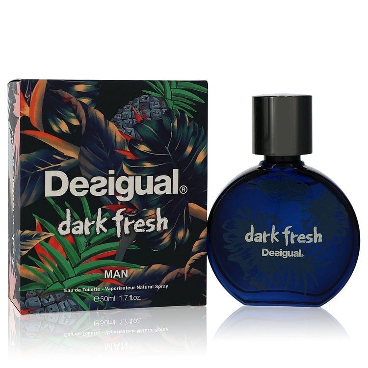 Desigual Dark Fresh by Desigual Eau De Toilette Spray 1.7 oz (Men)