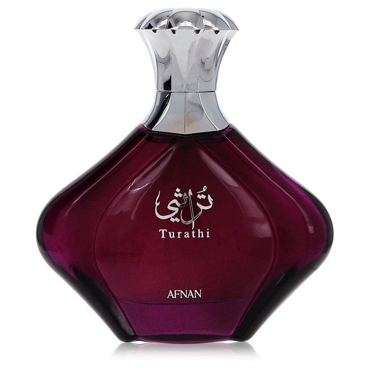 Afnan Turathi Purple by Afnan Eau De Parfum Spray (Unboxed) 3 oz (Women)