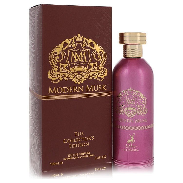 Modern Musk The Collector’s Edition by Maison Alhambra Eau De Parfum Spray (Unisex) 3.4 oz (Men)