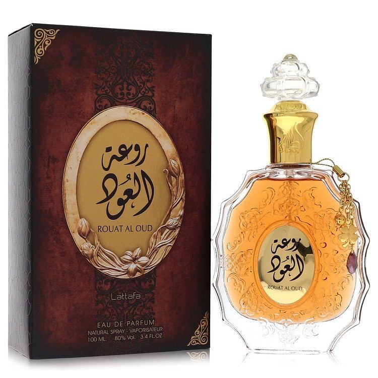 Lattafa Rouat Al Oud Lattafa Eau Parfum Spray Unisex 3.4 oz