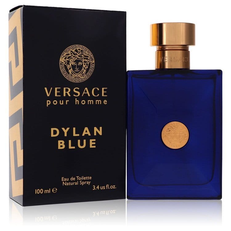 Versace Pour Homme Dylan Blue by Versace After Shave Lotion (Unboxed) 3.4 oz (Men)