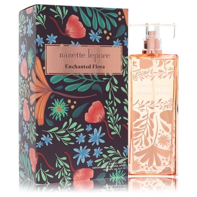 Nanette Lepore Enchanted Flora by Nanette Lepore Eau De Parfum Spray (Unboxed) 3.4 oz (Women)