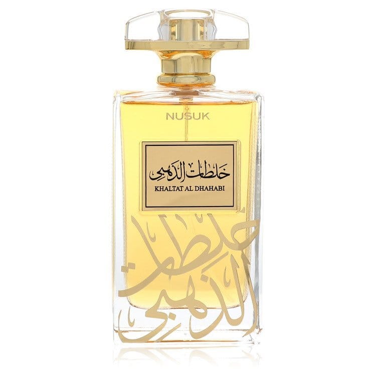 Khaltat Al Dhahabi by Nusuk Eau De Parfum Spray (Unisex Unboxed) 3.4 oz (Men)