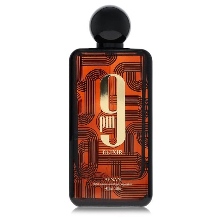 Afnan 9Pm Elixir Intense by Afnan Parfum Intense Spray (Unisex Tester) 3.4 oz (Men)