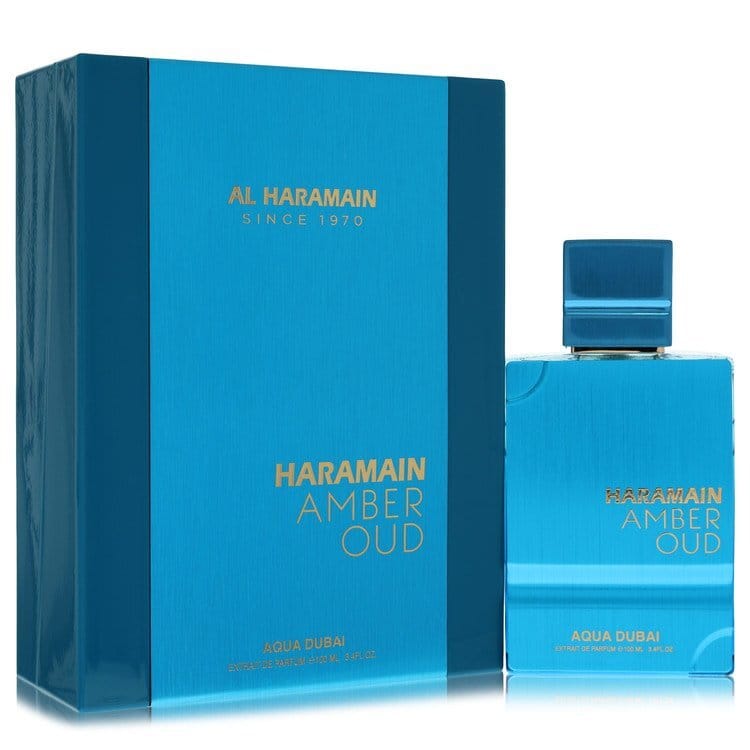 Al Haramain Amber Oud Aqua Dubai by Al Haramain Extrait De Parfum Spray 3.33 oz (Men) Al Haramain Amber Oud Aqua Dubai by Al Haramain Extrait De Parfum Spray 3.33 oz (Men)