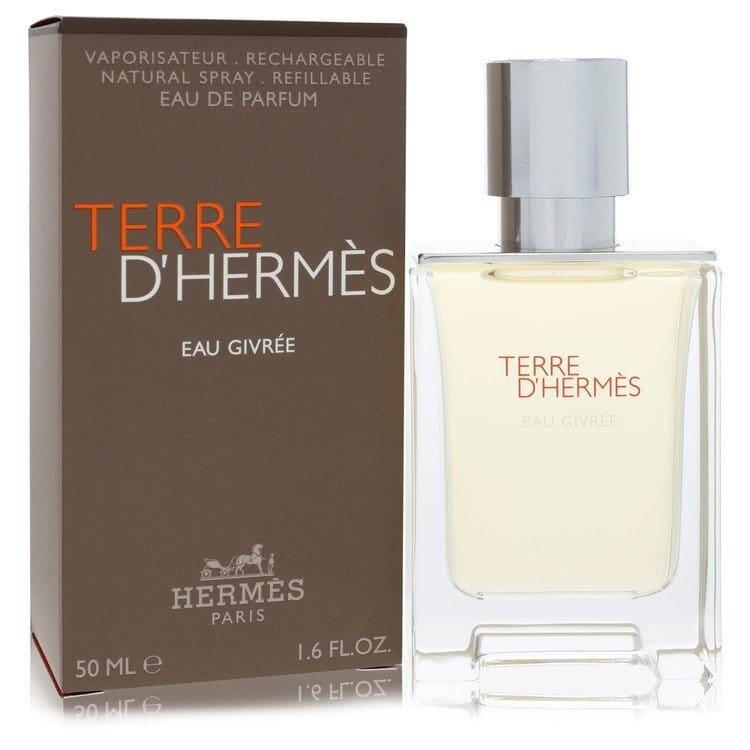 Terre D’Hermes Eau Givree by Hermes Eau De Parfum Refillable Spray 1.6 oz (Men)